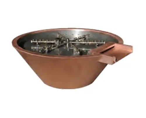 Grand Effects Metal Fire and Water Bowls