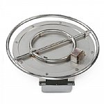 Grand Effects Round Fire and Water Bowl 9 Inch Automated Burner, NG