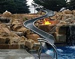 S.R. Smith River Run 29-Foot, Cappuccino, Right Turn Pool Slide | RRS29A-CR-57