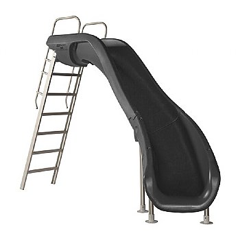 S.R. Smith Rogue2 Solid Solid Gray Right Curve Pool Slide 