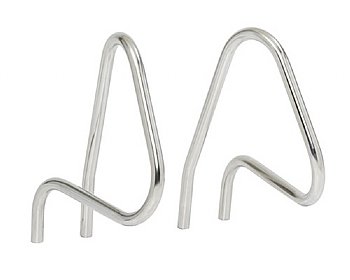 S.R. Smith 17 Inch Stainless Steel Pretzel Handrail Pair