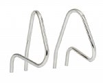 S.R. Smith 17 Inch Stainless Steel Pretzel Handrail Pair